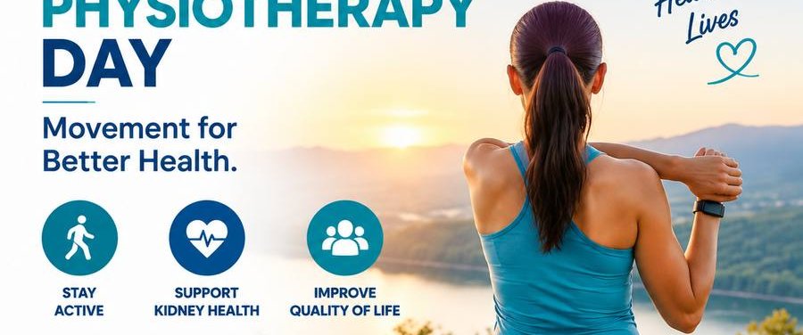 World Physiotherapy Day: How Movement Supports Better Health for People Living With Kidney Disease