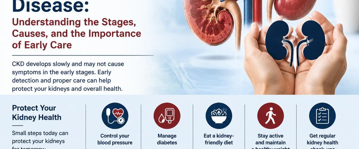 Chronic Kidney Disease: Understanding the Stages, Causes, and Importance of Early Care
